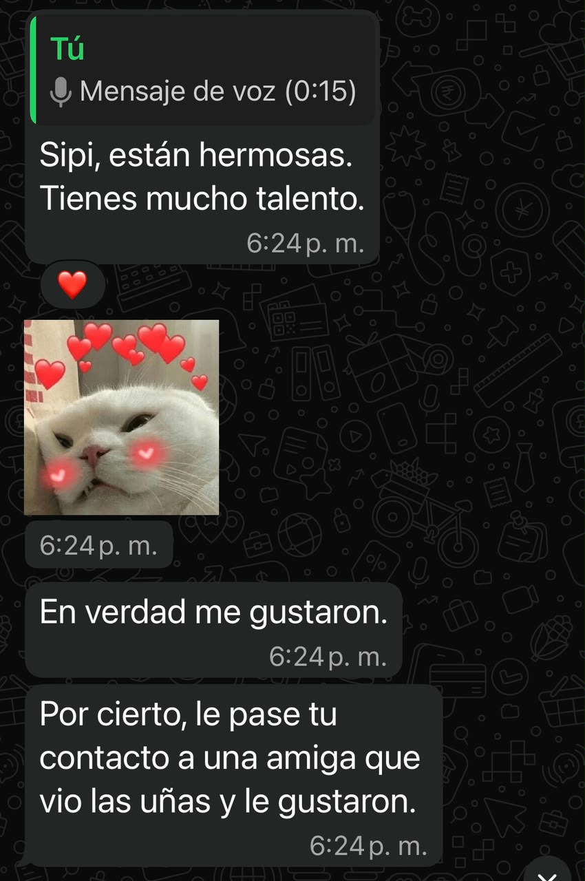 Reseña de una clienta