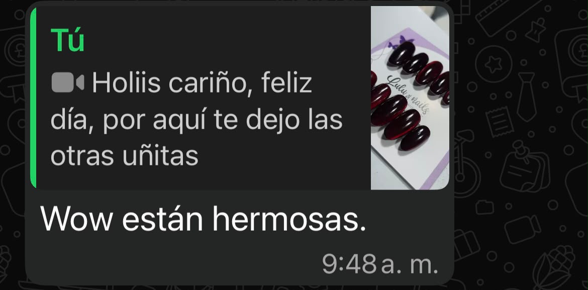 Reseña de una clienta