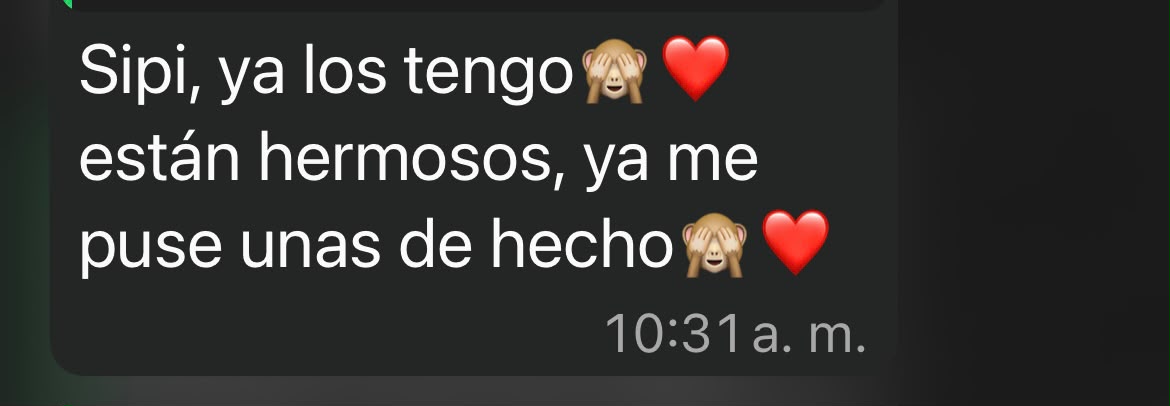 Reseña de una clienta